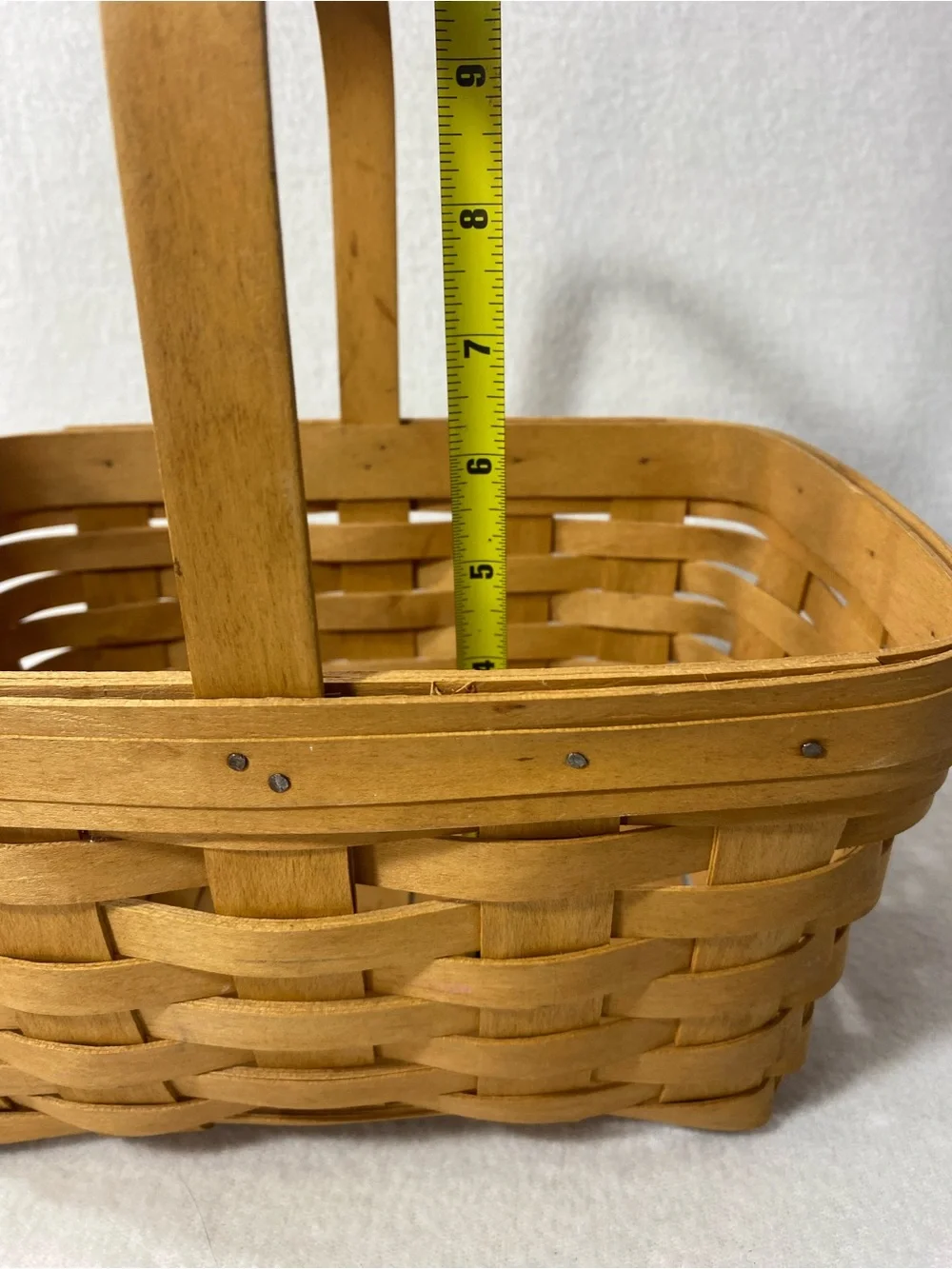 Longaberger 2005 Warm Brown Spring Basket